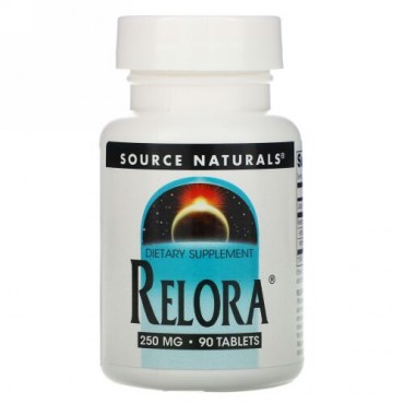 Source Naturals, リローラ、250mgの、90錠