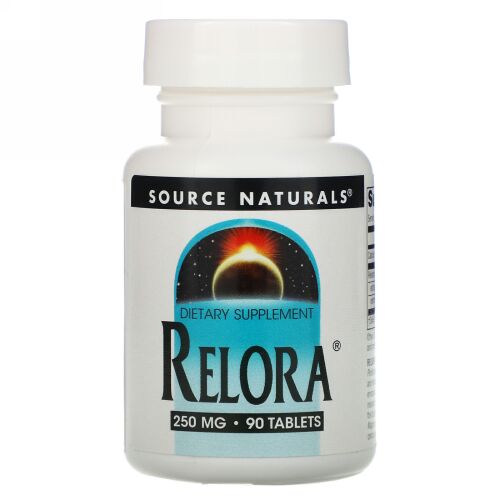 Source Naturals, リローラ、250mgの、90錠
