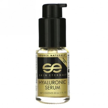 Source Naturals, スキンエターナル、 ヒアルロン酸セラム、 1 fl oz (30 ml)