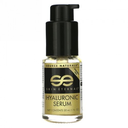 Source Naturals, スキンエターナル、 ヒアルロン酸セラム、 1 fl oz (30 ml)
