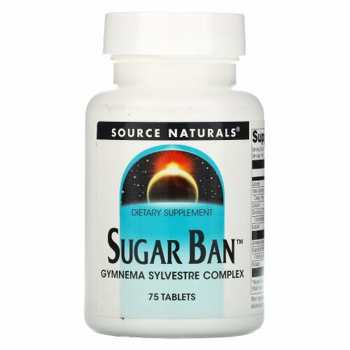 Source Naturals, シュガーバン、 75粒