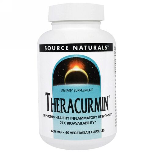 Source Naturals, Theracurmin, 600 mg, 60 Vegetarian Capsules