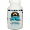 Source Naturals, トリプルボロン（ホウ素）, 3 mg, 200カプセル
