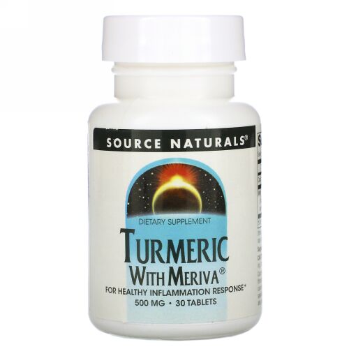 Source Naturals, Turmeric with Meriva, 500 mg, 30 Tablets