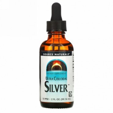 Source Naturals, ウルトラコロイダルシルバー（Ultra Colloidal Silver）, 10 PPM, 2液量オンス (59.14 ml)