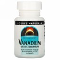 Source Naturals, クロム配合バナジウム、90粒
