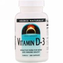 Source Naturals, ビタミンD-3、2,000 IU、カプセル240錠