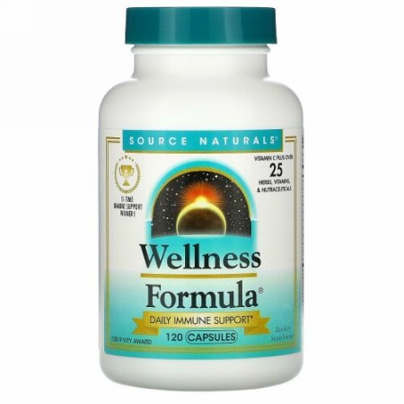 Source Naturals, Wellness Formula（ウェルネスフォーミュラ）、120粒