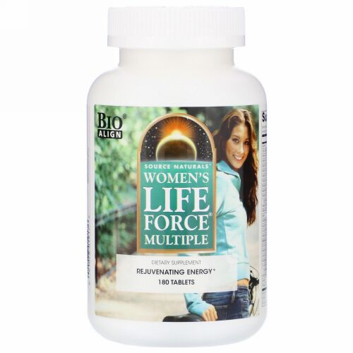 Source Naturals, ウィメンズ・ライフ フォーカス・マルチプル, 180 錠