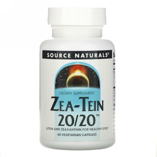 Source Naturals, Zea-Tein 20/20、60ベジカプセル