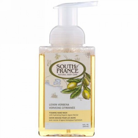 South of France, フォーミングハンドウォッシュ、レモンバーベナ、8 fl oz (236 ml)
