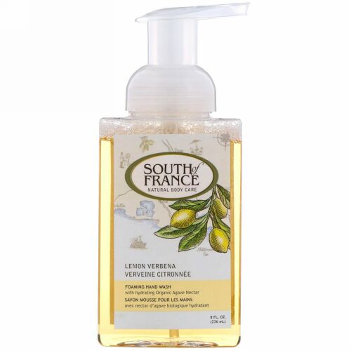 South of France, フォーミングハンドウォッシュ、レモンバーベナ、8 fl oz (236 ml)
