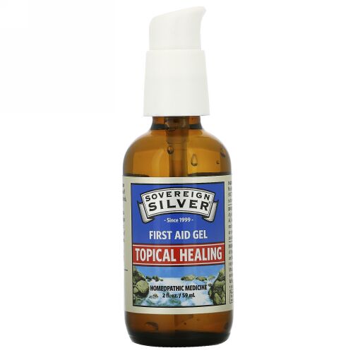 Sovereign Silver, シルバー、ファースト･エイド･ジェル、2 fl oz (59 ml)