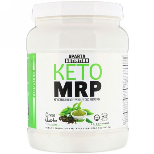 Sparta Nutrition, Keto MRP, Green Matcha, 20.11 oz (570 g) (Discontinued Item)