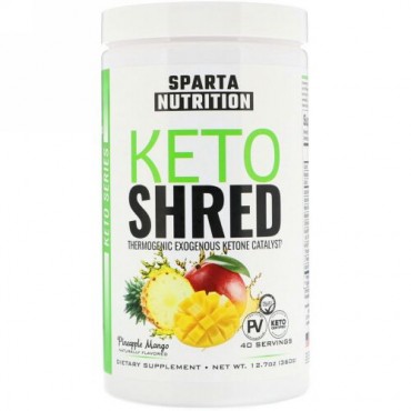 Sparta Nutrition, ケトシュレッド、パイナップルマンゴー、360g (Discontinued Item)
