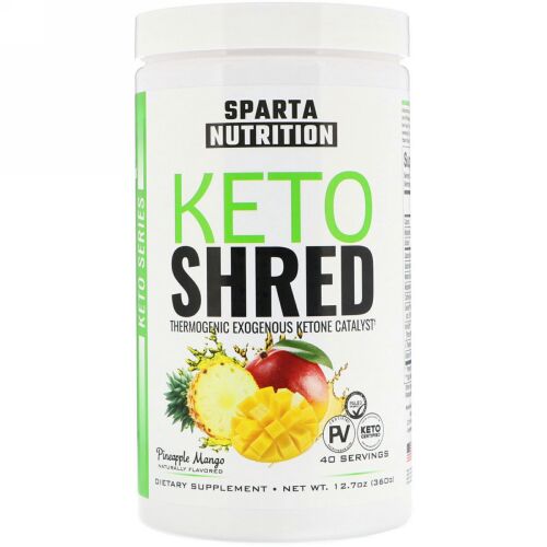 Sparta Nutrition, ケトシュレッド、パイナップルマンゴー、360g (Discontinued Item)