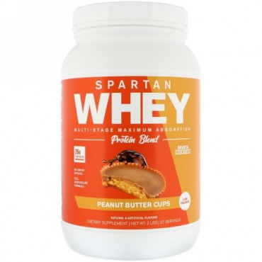 Sparta Nutrition, Spartan Whey, Peanut Butter Cups, 2  lbs (Discontinued Item)