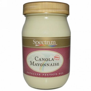 Spectrum Culinary, キャノーラ マヨネーズ、16 液量オンス (473 ml) (Discontinued Item)
