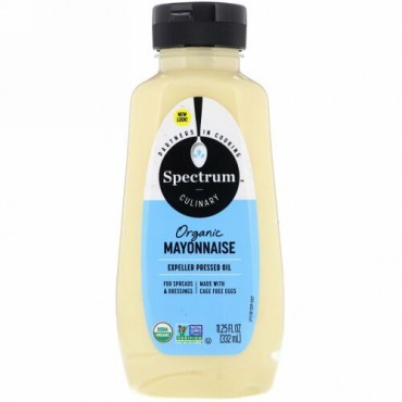 Spectrum Culinary, オーガニック マヨネーズ, 11.25 液量オンス (332 ml)