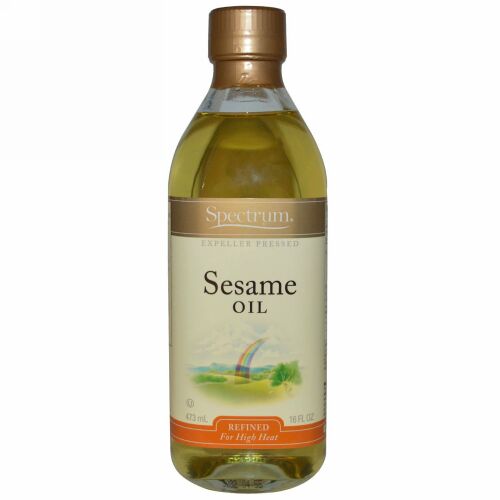 Spectrum Culinary, セサミオイル, 精製, 16 液量オンス (473 ml) (Discontinued Item)