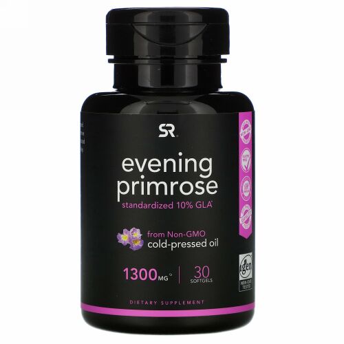 Sports Research, Evening Primrose, 1,300 mg, 30 Softgels