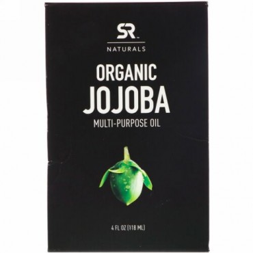 Sports Research, オーガニックホホバ多目的オイル、4液量オンス (118 ml)