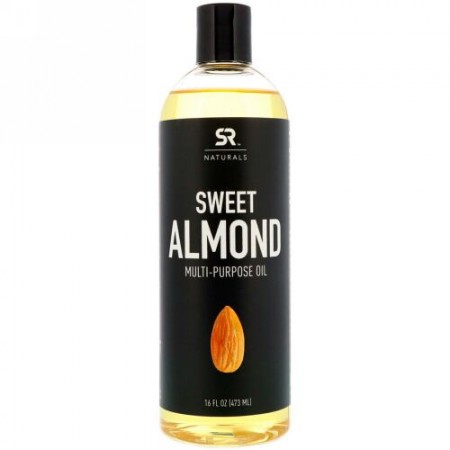Sports Research, スイートアーモンド・多目的オイル、473ml（16 fl oz）