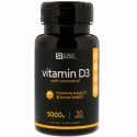 Sports Research, ココナッツオイル入りビタミンD3、125mcg（5000IU）、ソフトジェル30粒