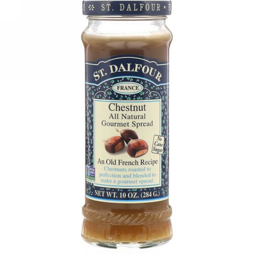 St. Dalfour, グルメスプレッド、栗、10 oz (284 g) (Discontinued Item)