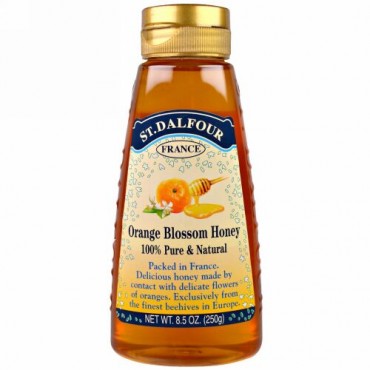 St. Dalfour, オレンジブロッサムハニー, 8.5オンス (250 g) (Discontinued Item)