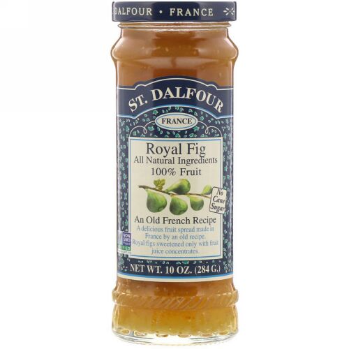 St. Dalfour, サンダルフォー, Royal Fig, Fruit Spread, 10 oz (284 g)
