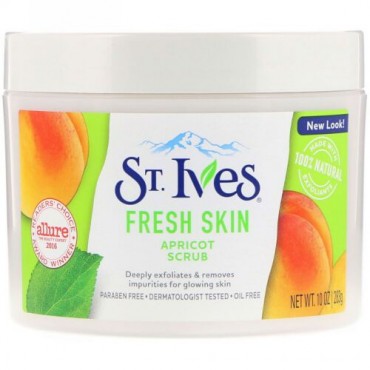 St. Ives, フレッシュスキン, アプリコットスクラブ, 10オンス (283 g) (Discontinued Item)