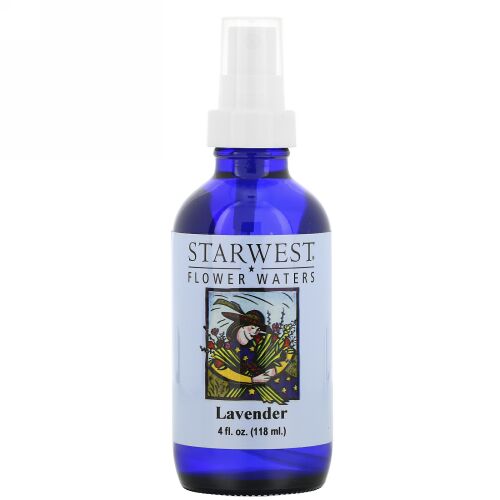 Starwest Botanicals, フラワーウォーター、ラベンダー、4 fl oz (118 ml)