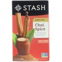 Stash Tea, Black Tea, Chai Spice, 20 Tea Bags, 1.3 oz (38 g) (Discontinued Item)