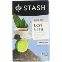 Stash Tea, Black Tea, Earl Gray, 20 Tea Bags, 1.3 oz (38 g) (Discontinued Item)