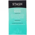 Stash Tea, ジャスミンの花, 緑茶, 20ティーバッグ, 1.3オンス（38 g）