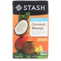 Stash Tea, ウーロンティー, ココナッツマンゴ, 18袋, 1.2オンス (35 g) (Discontinued Item)