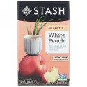 Stash Tea, Oolong Tea, White Peach, 18 Tea Bags, 1.2 oz (35 g)