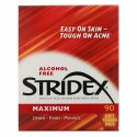 Stridex, 1ステップ･ニキビコントロール、マキシマム、アルコールフリー、90ソフトタッチパッド