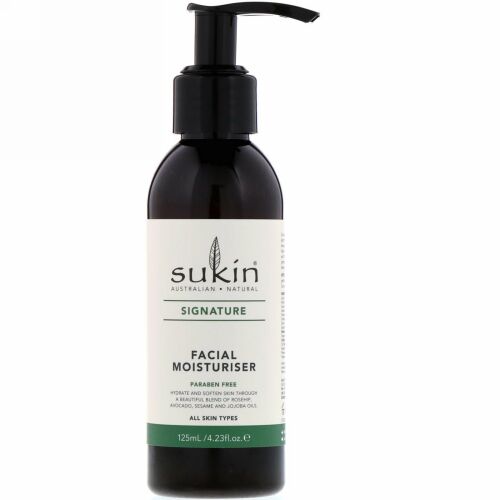 Sukin, フェイシャルモイスチャライザー、4.23液量オンス (125 ml)