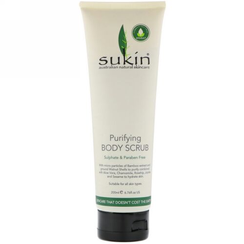 Sukin, Purifying Body Scrub, 6.76 fl oz (200 ml) (Discontinued Item)