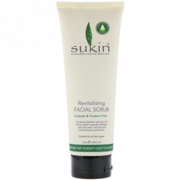 Sukin, Revitalising Facial Scrub, 4.23 fl oz (125 ml) (Discontinued Item)