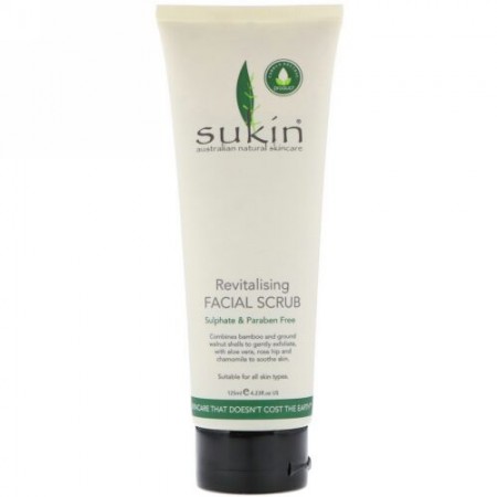 Sukin, Revitalising Facial Scrub, 4.23 fl oz (125 ml) (Discontinued Item)