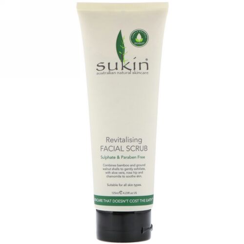 Sukin, Revitalising Facial Scrub, 4.23 fl oz (125 ml) (Discontinued Item)