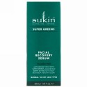 Sukin, スーパーグリーン、フェイシャルリカバリーセラム、1.01液量オンス (30 ml)