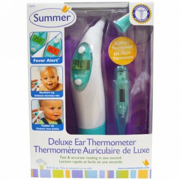 Summer Infant, デラックス耳温度計 (Discontinued Item)