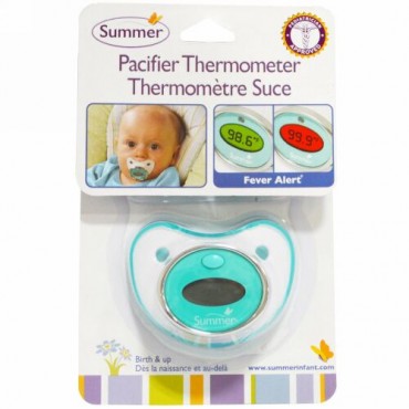 Summer Infant, おしゃぶり温度計、0歳から使用可能 (Discontinued Item)