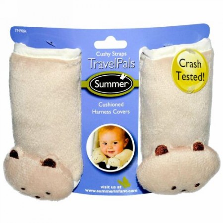 Summer Infant, トラベルパルズ、 柔らかいストラップ、 ハーネスカバー2つ (Discontinued Item)