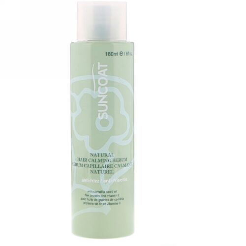 Suncoat, ナチュラルへアカーミングセラム、6 fl oz (180 ml) (Discontinued Item)