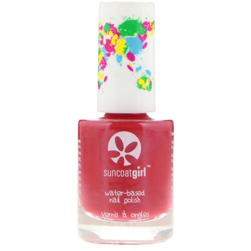 SuncoatGirl, 水性マニキュア、ストロベリーデライト、0.3 oz (9 ml) (Discontinued Item)